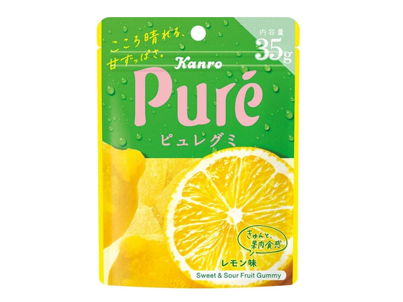 Kanro Pure Gummy Lemon 35g