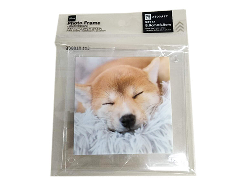 Photo Frame (Clear, Square)