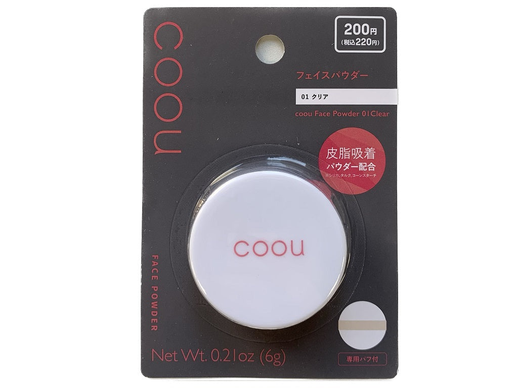 Kao Face Powder 01 Clear