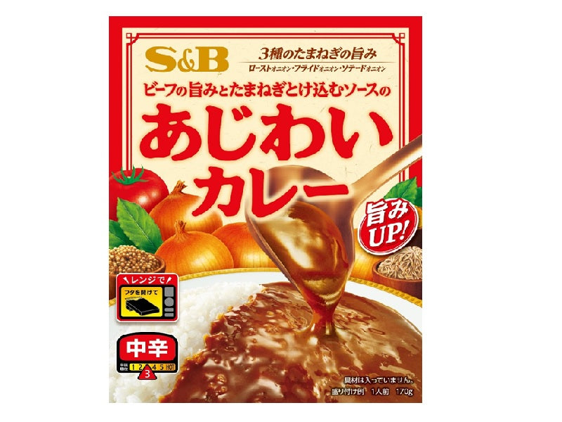 S&B Foods Ajiwai Curry Medium Spicy 170g