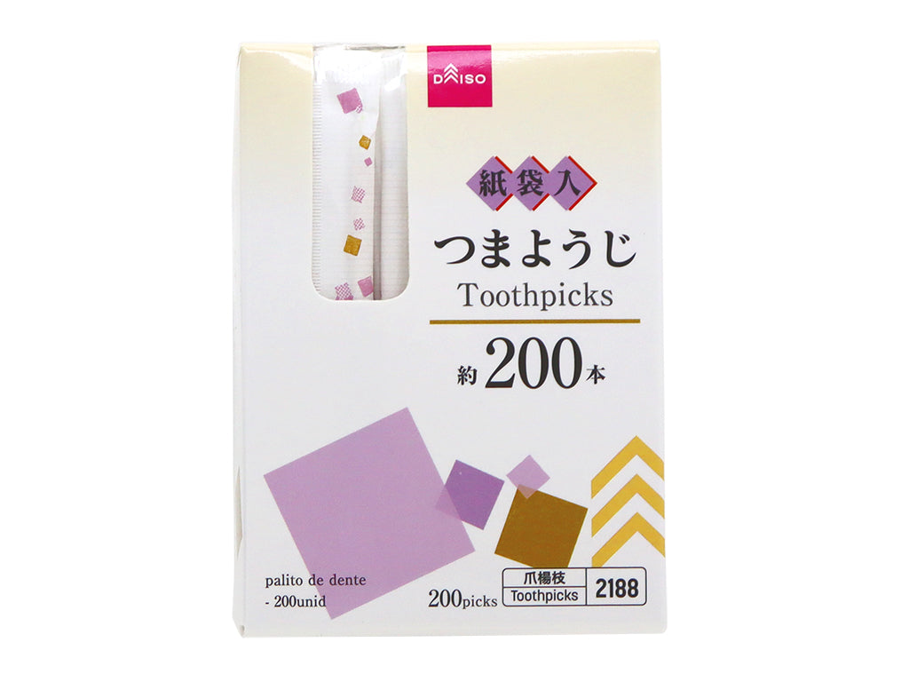 Toothpicks (Paper Bag, 200 pcs)