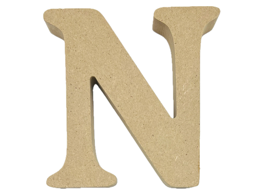 MDF Alphabet (N)