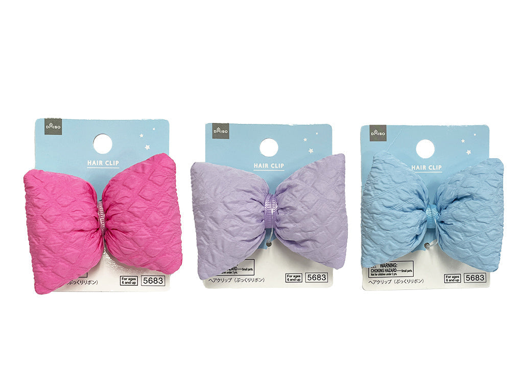 Puffy Ribbon Hair Clip