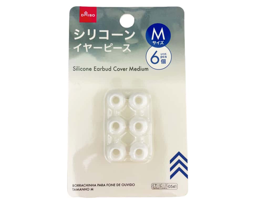Silicone Ear Tips (M, 6 Pieces)