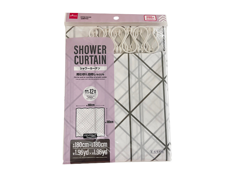 Shower Curtain (Geometric)