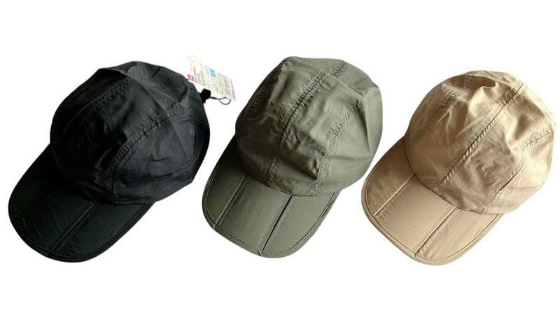 Water-Resistant Folding Cap