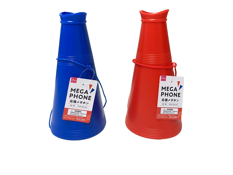 Cheering Megaphone (Red, Blue)