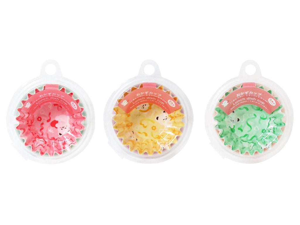 Side Dish Cups (Bear & Ribbon, 24 Pieces)