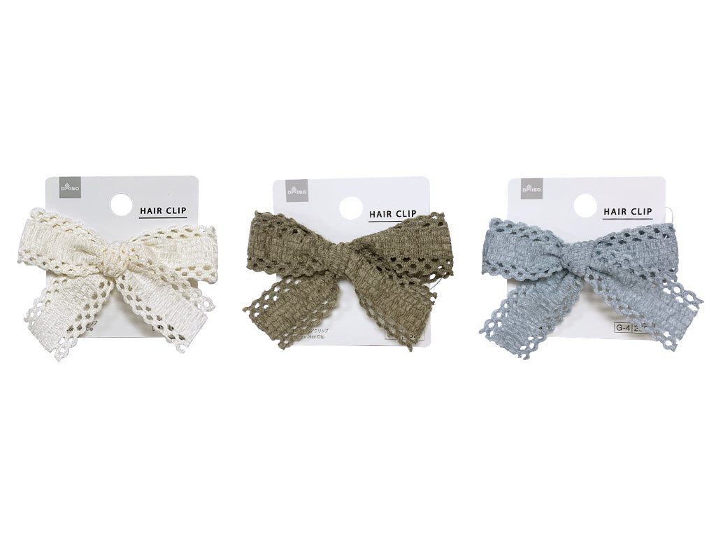 Lace Ribbon Hair Clip