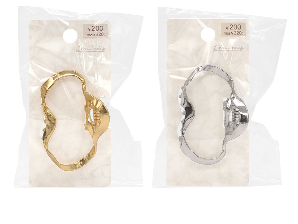 Metal Wave Hair Clip