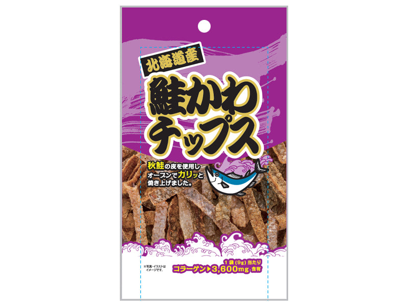 Jokki Salmon Skin Chips 9g