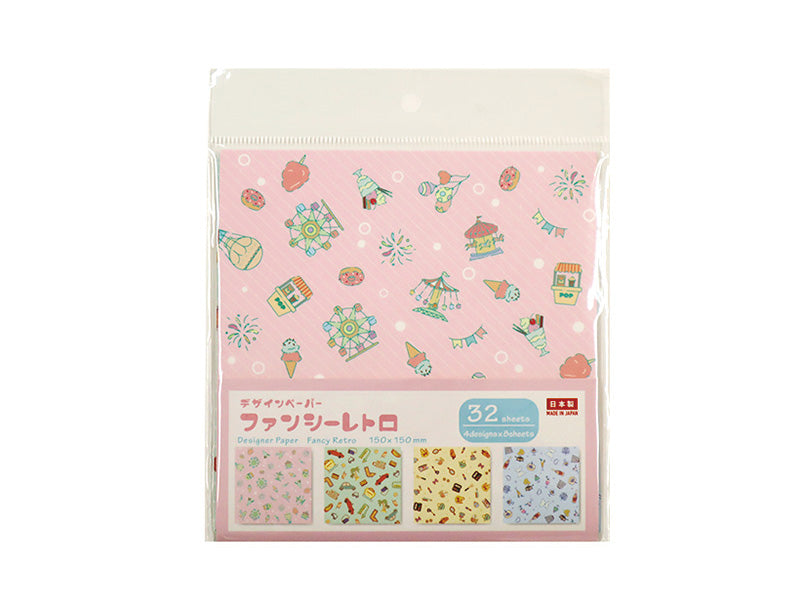 Design Paper (Fancy Retro, 32 Sheets)
