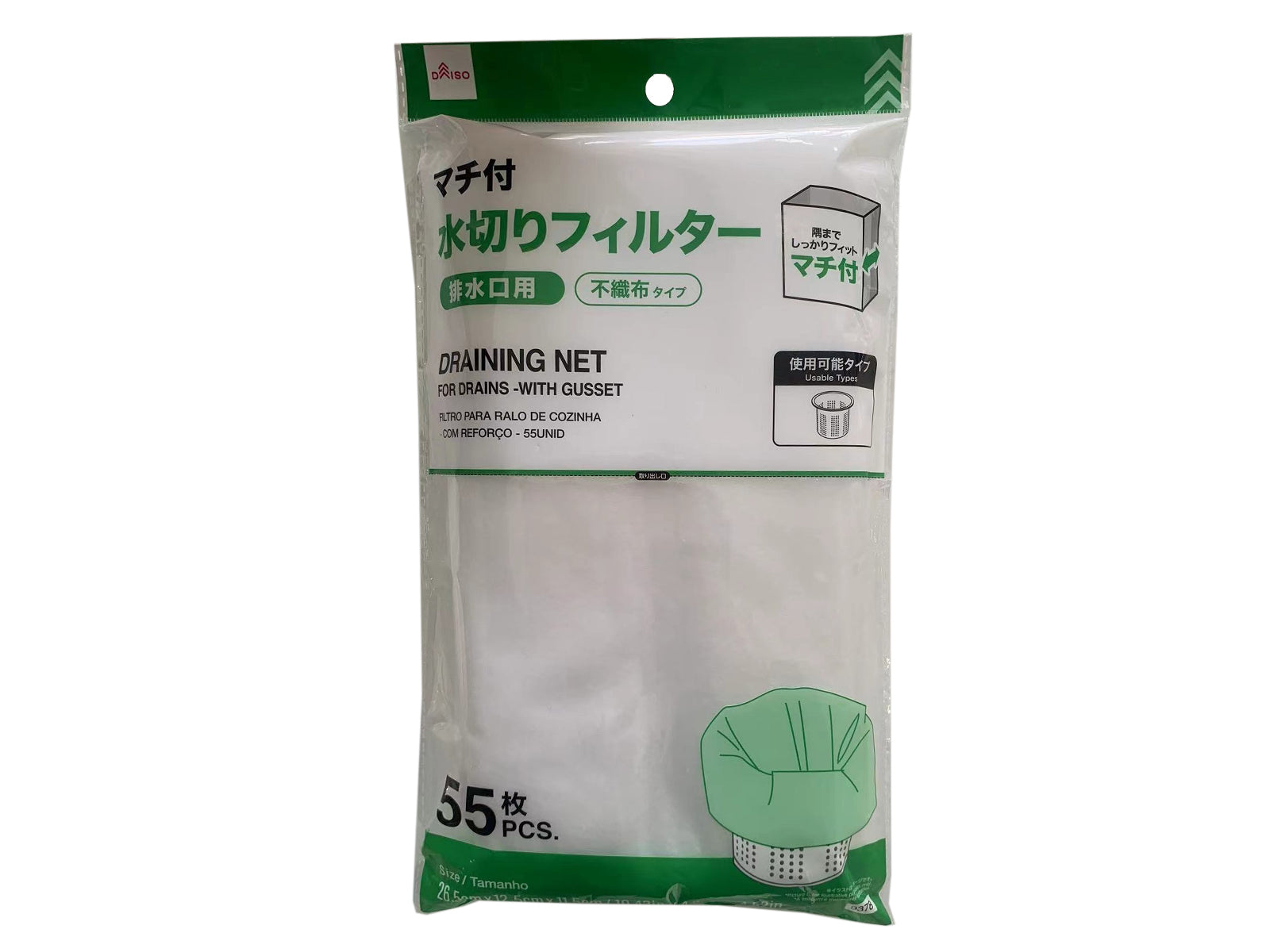 Drain Filter (For Drainage, Gusseted, 55 Sheets)
