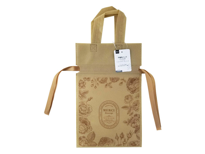 Non-Woven Bag (Antique Flower, With Handle)