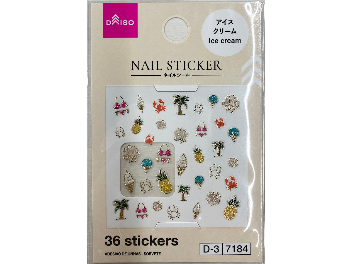 Nail Stickers (Ice Cream)