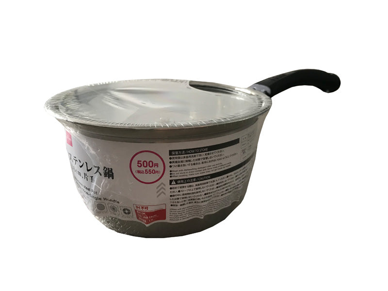 Stainless Steel Pot (Single Handle)