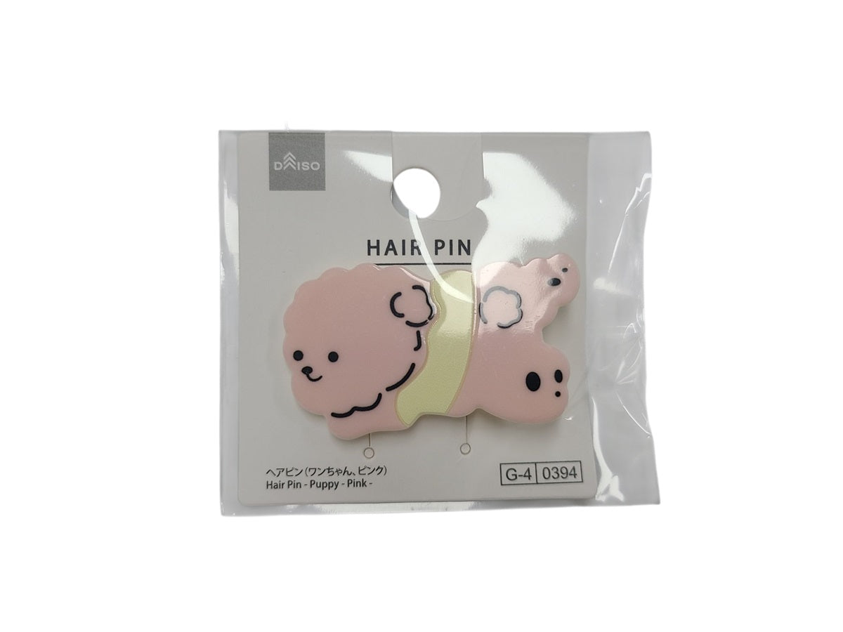 Hairpin (Dog, Pink)