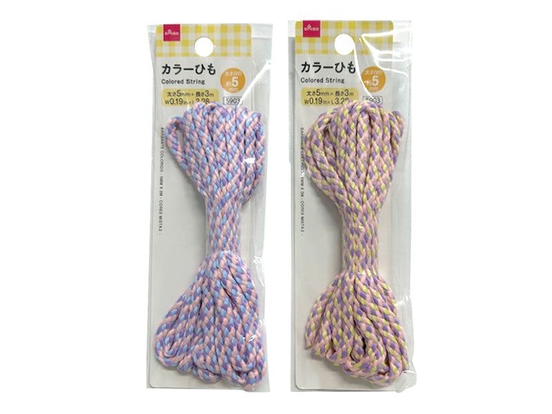 Colored Cord (Mix Color 2) 5mm x 3m