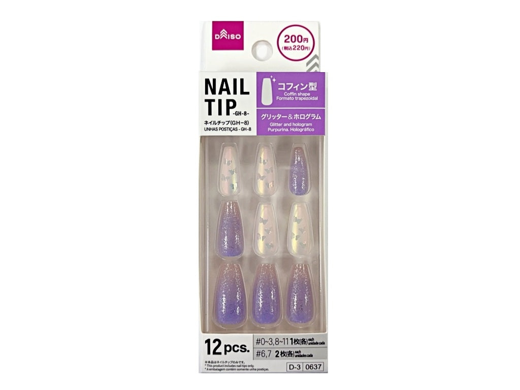 Nail Tips (GH-8, 12 Pieces)