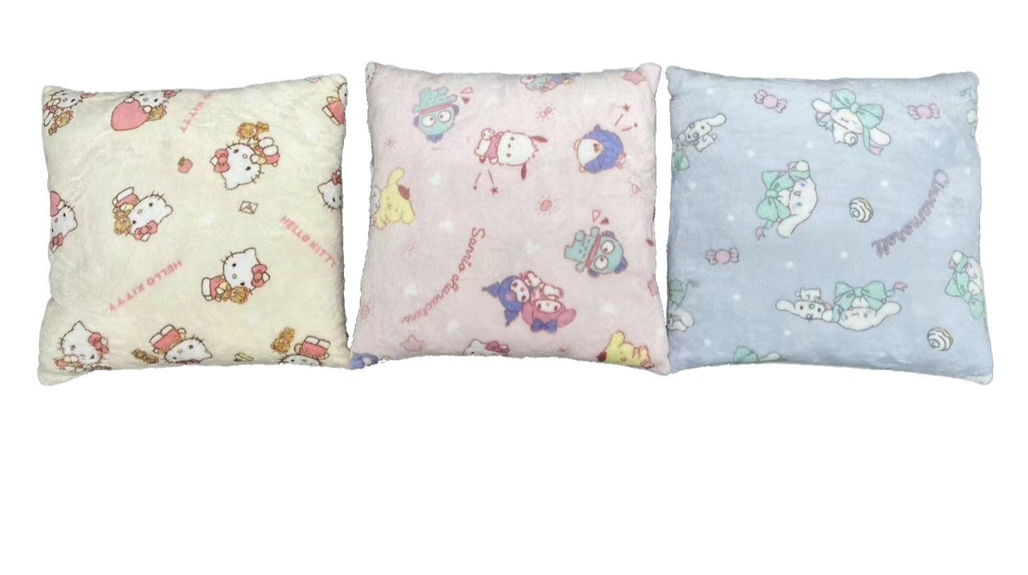 Backrest Cushion (Cinnamoroll, Hello Kitty, Sanrio Characters)
