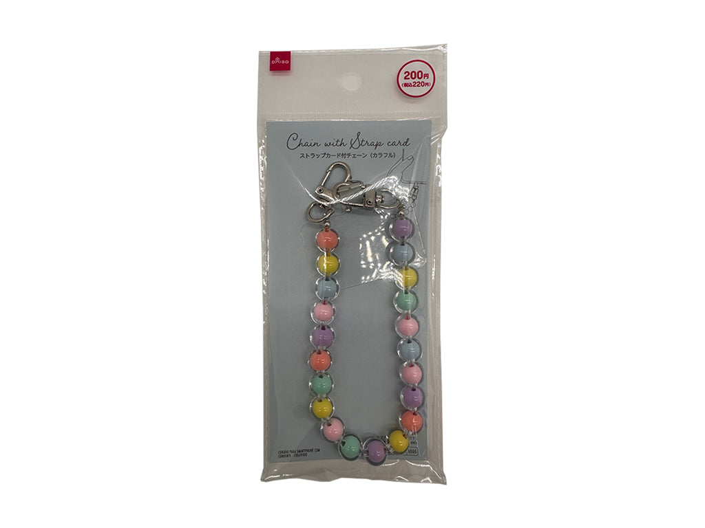 Strap Card with Chain (Colorful)
