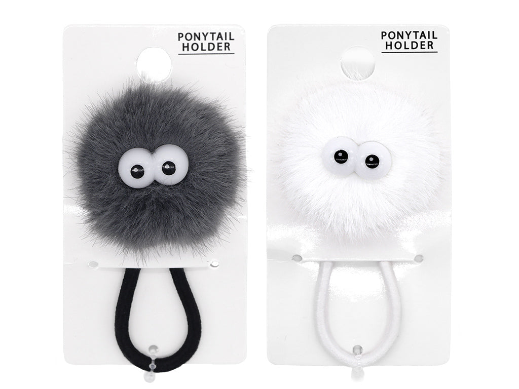 Hair Pony (Glaring Monster, Monochrome)