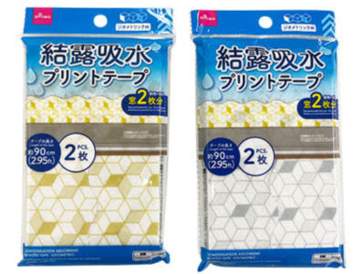 Condensation Absorption Printed Tape (Geometric Pattern)