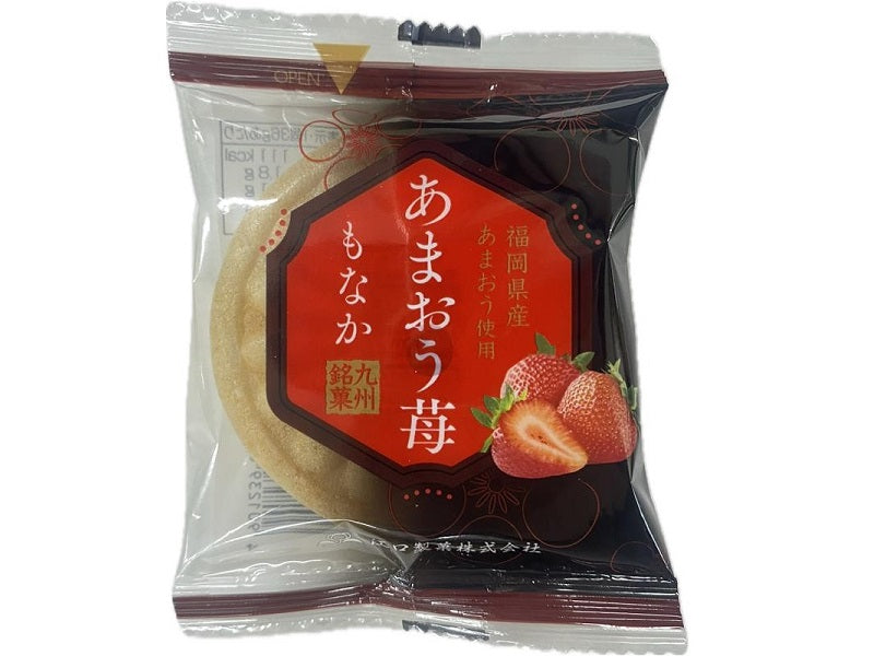 Eguchi Seika Amaou Strawberry Monaka (1 piece)