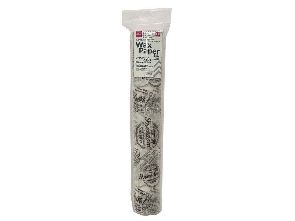 Wax Paper (Stamp, 14 sheets)