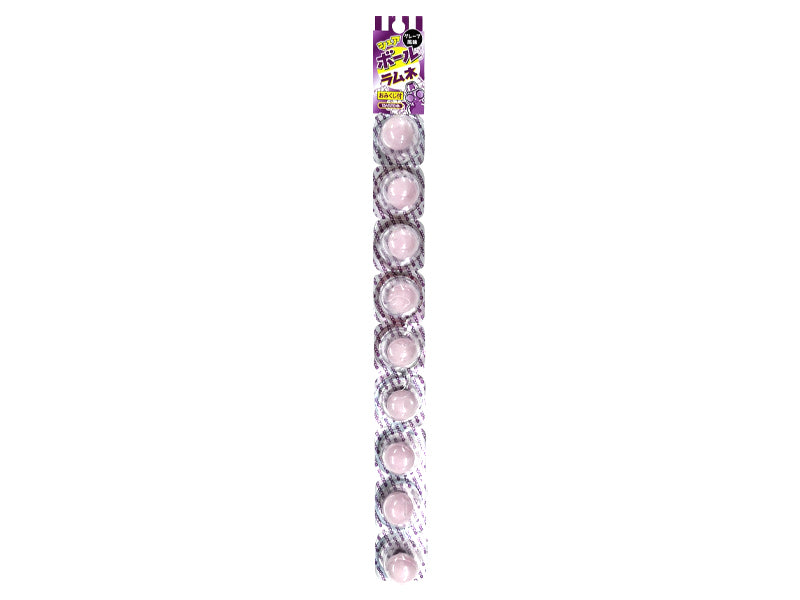 Nyuudo Honpo Share Ball Ramune Grape Flavor 9 Pieces 34g