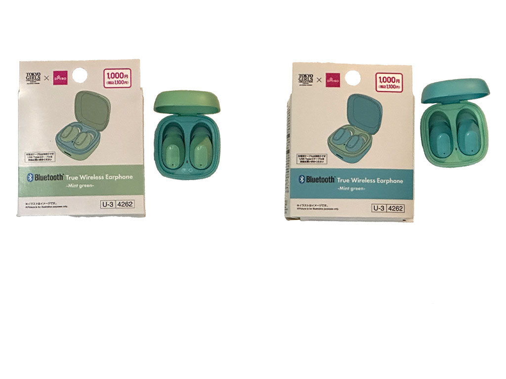 Completely Wireless Earphones (Mint Green)